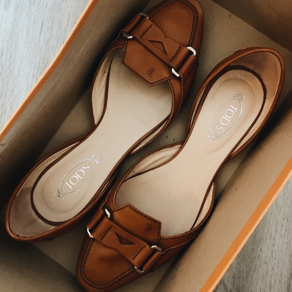 Tods flats vintage